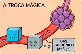 Onde o ar encontra o sangue